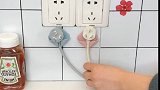 给家里的插头，牙刷安了个家，再也不怕插头弄到水了