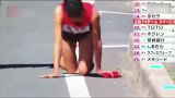 日本马拉松接力赛感人一幕！女选手骨折跪爬300米到终点