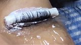 闺蜜睫毛又长又好看，烫卷后，更美更迷人了