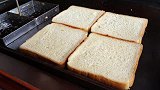 韩国的街边美食：芝士吐司