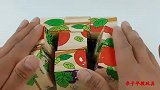 积木水果拼图，有六个西瓜