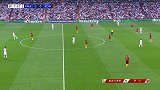 皇马右路三点连线 魔笛绝妙直塞伊斯科射门被扑