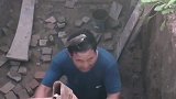 姥爷去世两个月鸟儿落在每个亲人身上停留