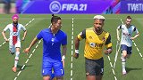 FIFA21速度比拼：C罗姆巴佩首轮出局 最快的是他？
