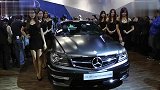 2012台北新车展 Benz短裙低胸车模