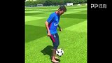 心情大好！内马尔训练场秀颠球 可惜最后一下玩现了