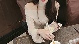 往后看吧，我已经哭了！ 美女  交出你的大招  直角肩