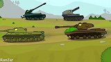 坦克世界动画，坦克之间的“无间道”