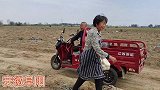 农村老人围坐田间吃饭场面温馨，称在一起开心饭量也增加