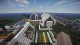 【我的世界】建筑展示 - 纯白别墅【附存档】