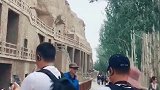 世界文化遗产敦煌莫高窟库存视频