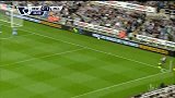 英超-1415赛季-联赛-第1轮-50分钟射门纽卡斯尔角球造成对方门前一片混乱-花絮