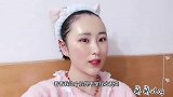 美女医生新购入一个瘦脸仪，睡觉时放到脸上，早上醒来效果太明显