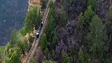 一座建在险峰上的小庙，垂直高度200多米，佩服古人的智慧！