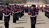 河南郑州，80名同学集体打八极拳，出拳刚猛有力