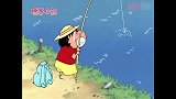 蜡笔小新：真的有河童？小新钓上了河童还把他带回家了