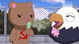 那年那兔：熊和鹰在冷战，小鸡过来找事，说兔子欺负他，真坏！