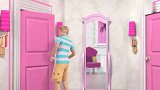 芭比之梦想豪宅：芭比的服装店太抢手，刚开业衣服就被抢光了