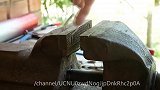 牛人制作简单的便携式烧烤工具,这是野餐的好厨具