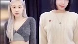 lisa，朴彩英直播重现icecream舞蹈，代入感也太强了