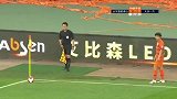 鲁能连续高空轰炸对手禁区 佩莱头球难破一方大门