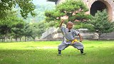 倒挂树上仰卧起坐，7岁小萌娃胆子够大的！少林拳更是虎虎生风