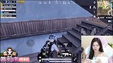 和平精英柔柔：女主播被游戏吓到哭？这个僵尸太逼真了吧！