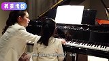 郎朗东北腔自嘲配不上吉娜，吉娜下意识的动作，夫妻关系一目了然