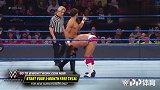 WWE轻量级205：诺姆达尔敏捷闪躲 八块腹肌小哥托尼尼斯冲刺扑空