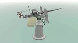厄利孔20mm口径高炮，3D动画演示工作原理