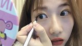 新手画眼线教学，简单易上手