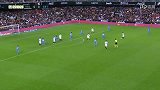 下半场补时第3分钟瓦伦西亚球员罗德里戈射门