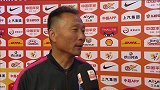 沈祥福：球队新赛季变化很大 最近三周在努力磨合球队
