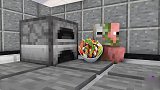 Minecraft动画《厨艺挑战》，骷髅小白菜糊了！