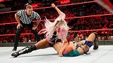 WWE-18年-RAW第1295期：女子单打赛 布里斯VS明日华-单场