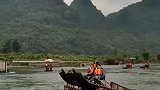 桂林遇龙河竹筏，风景优美