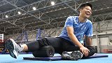 中国田径队刻苦备战放松活动品类多 又见苏炳添巩立姣氛围超欢脱