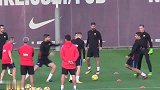 西甲-苏神抢圈训练偷袭队友 皮克识破诡计夹球成功-专题