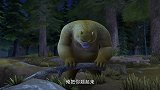 熊出没：熊大被困泥浆，这下麻烦了，全靠熊二了