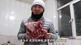 大彭做排骨炖干豆角，过年存的排骨没吃，简单烹饪之后真香
