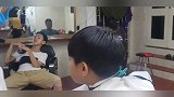 小男孩发型又顺又亮，发型师这样剪，真帅气