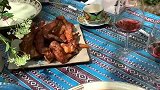广东小姐姐做的美食，可谓是烤翅中的极品，让人口水垂涎！