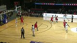 篮球-18年-非凡12篮球联赛-DJ-约翰逊持球突破底线上篮直接得分