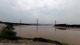 延时摄影：济南建邦黄河大桥，风起云涌河水奔腾