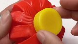 塑料瓶盖子教你做灯笼，简单易上手，快学起来
