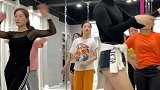 Waacking甩手基本功，东北小姐姐刚接触新舞种好害羞