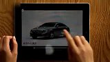 使用AutoApp制作的奔驰CLS级运动轿车iPad应用