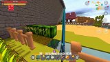 迷你世界荒岛求生42：为了城楼，叶子把猪小妹的房子烧了
