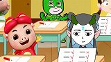 搞笑小剧场：猪猪侠笑话同学是笨蛋，结果自己10道题全做错