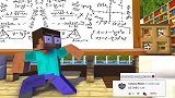 我的世界MC动画：怪物学院 巨型菜鸟宝宝